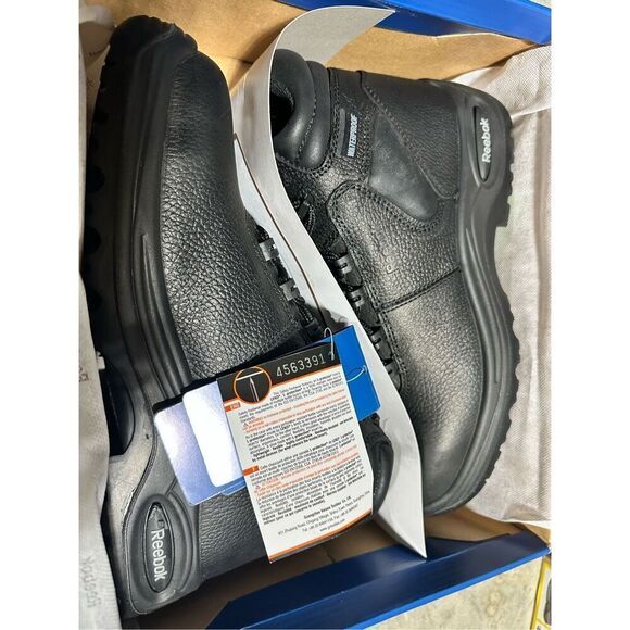 Reebok Other - Reebok Trainex RB6765 Men's 6" Waterproof Puncture Resistant Sport Boot Black 9
